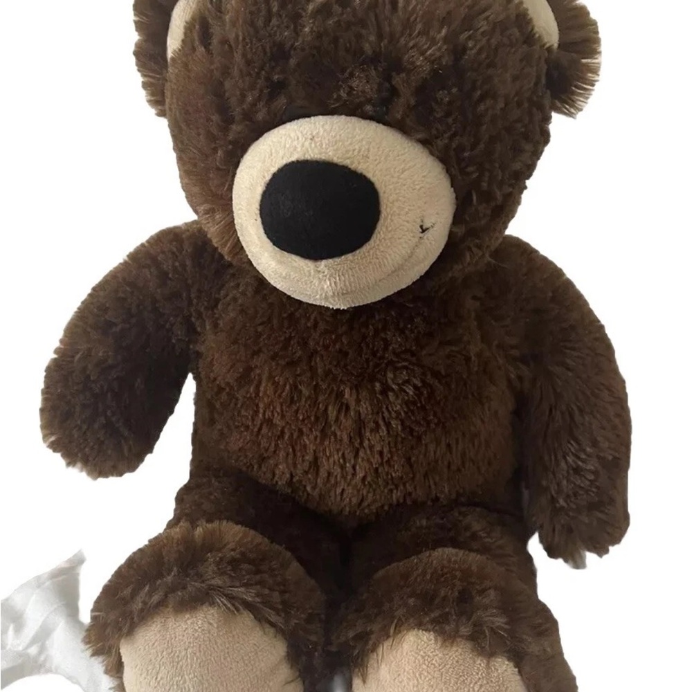 Plush Brown Teddy Bear Stuffed Animal - Soft Cuddly Toy Build A Bear